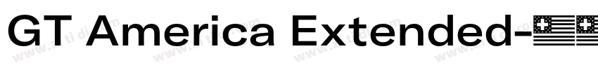 GT America Extended字体转换 GT America Extended字体转换
